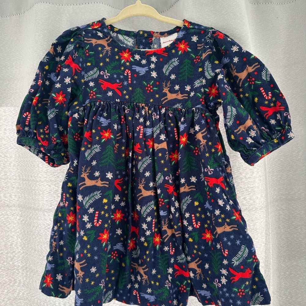 Hanna Andersson Christmas Dress 3T
